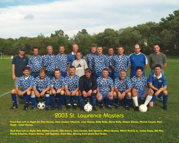 2003 Masters Team